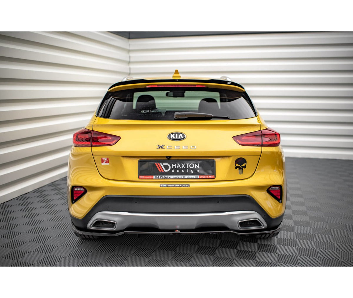 Heckspoiler Aufsatz Abrisskante für Kia XCeed   Maxton Design