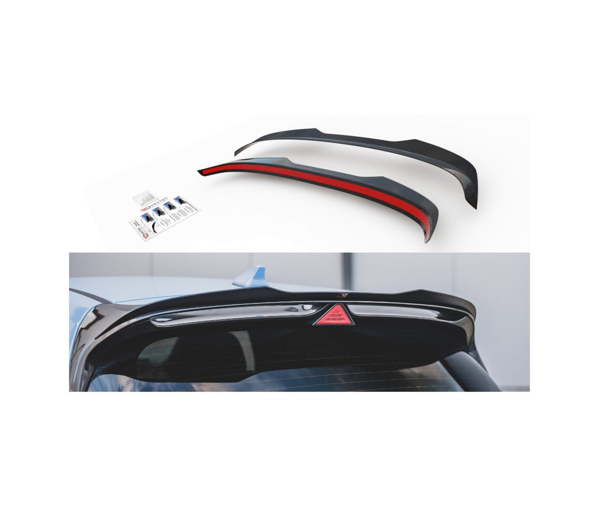 Heck Spoiler Aufsatz Abrisskante V.2 für Hyundai I30N Hatchback   Maxton Design