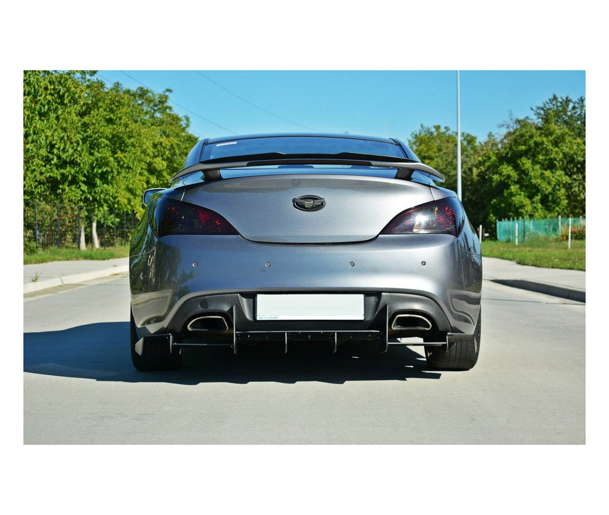 Heckschürze für Hyundai Genesis Coupe   Maxton Design