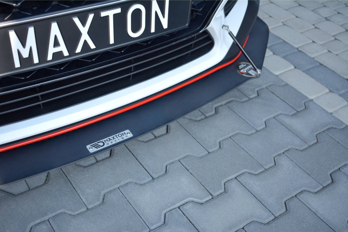 Hybrid Racing Cup Spoilerlippe für Hyundai I30N   Maxton Design