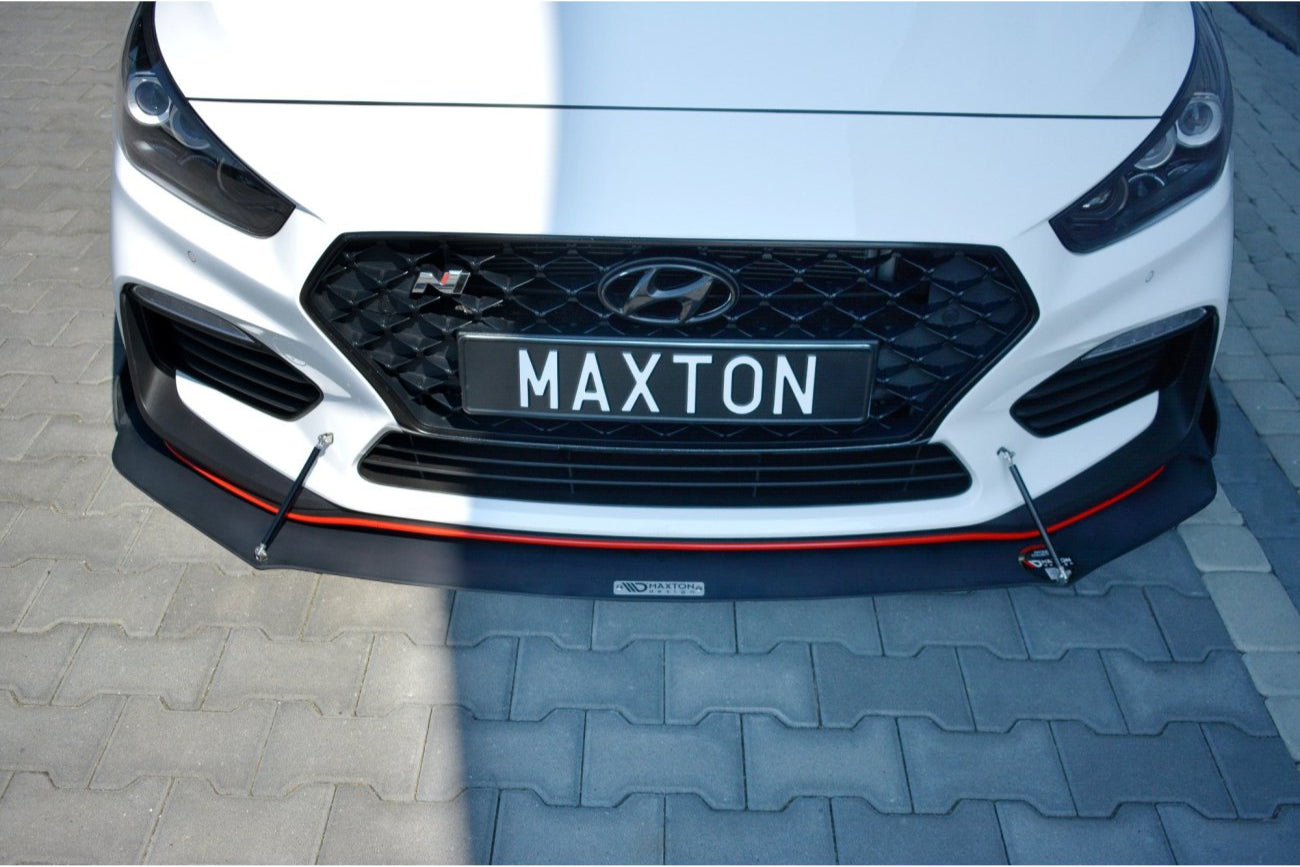 Hybrid Racing Cup Spoilerlippe für Hyundai I30N   Maxton Design