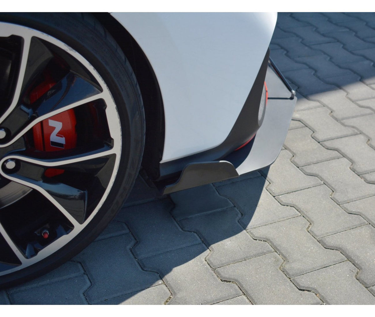 Hybrid Racing Cup Spoilerlippe für Hyundai I30N   Maxton Design