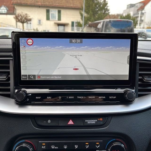 NTECHNIKS Displayschutz Navi Panzerglas für Kia Ceed/ Proceed GT 10,25 Zoll   NTECHNIKS