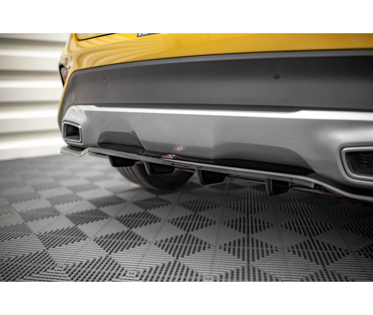 Mittlerer Cup Diffusor Heck Ansatz für Kia XCeed   Maxton Design