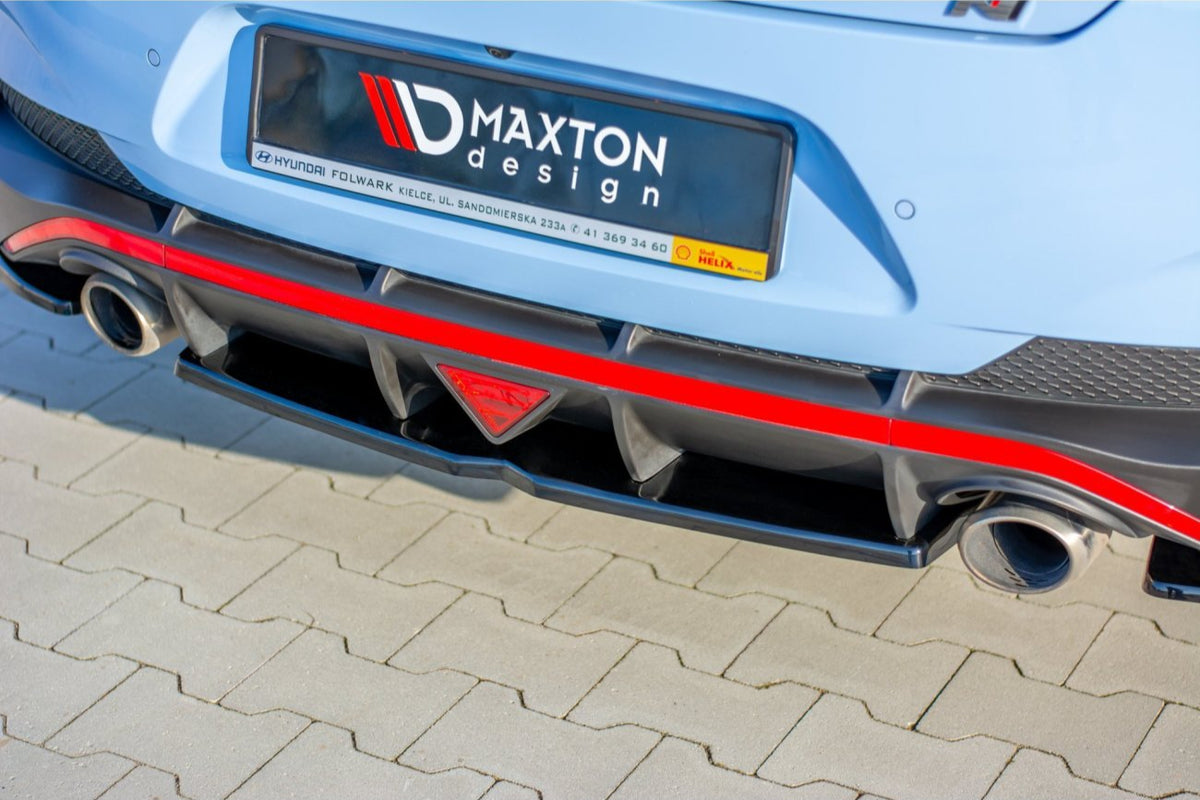 Mittlerer Cup Diffusor Heck für Hyundai I30N Fastback   Maxton Design