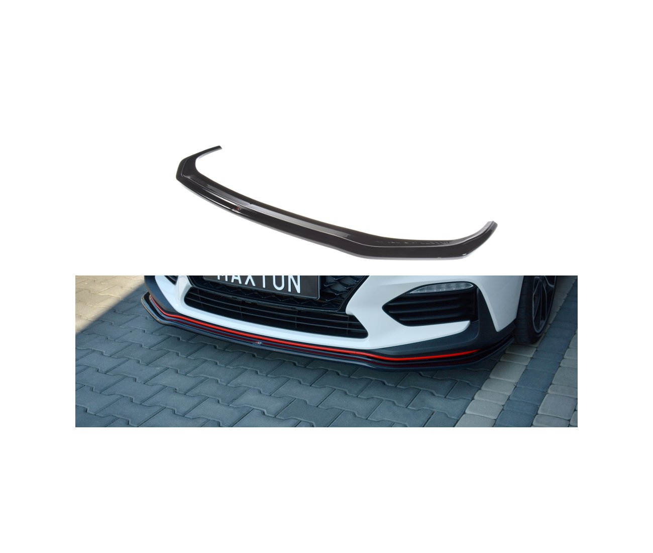 Frontlippe V.2 für Hyundai I30N + N-Line   Maxton Design