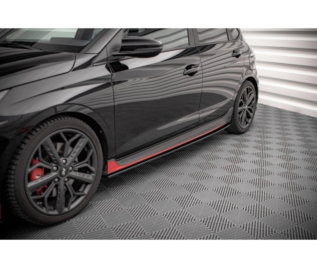 Seitenschweller Ansatz Cup für Hyundai I20N   Maxton Design