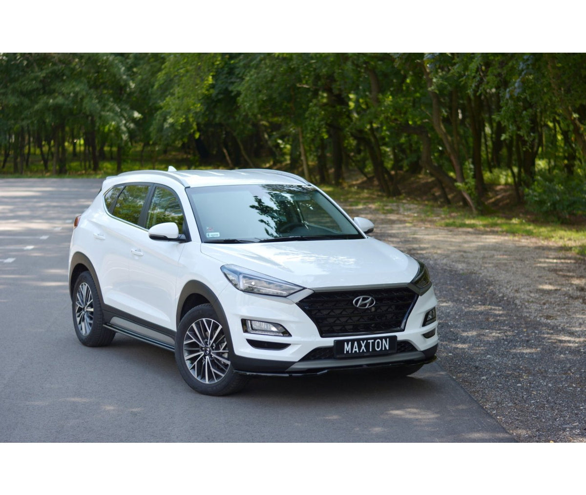 Seitenschweller Ansatz Cup Leisten für Hyundai Tucson Facelift   Maxton Design