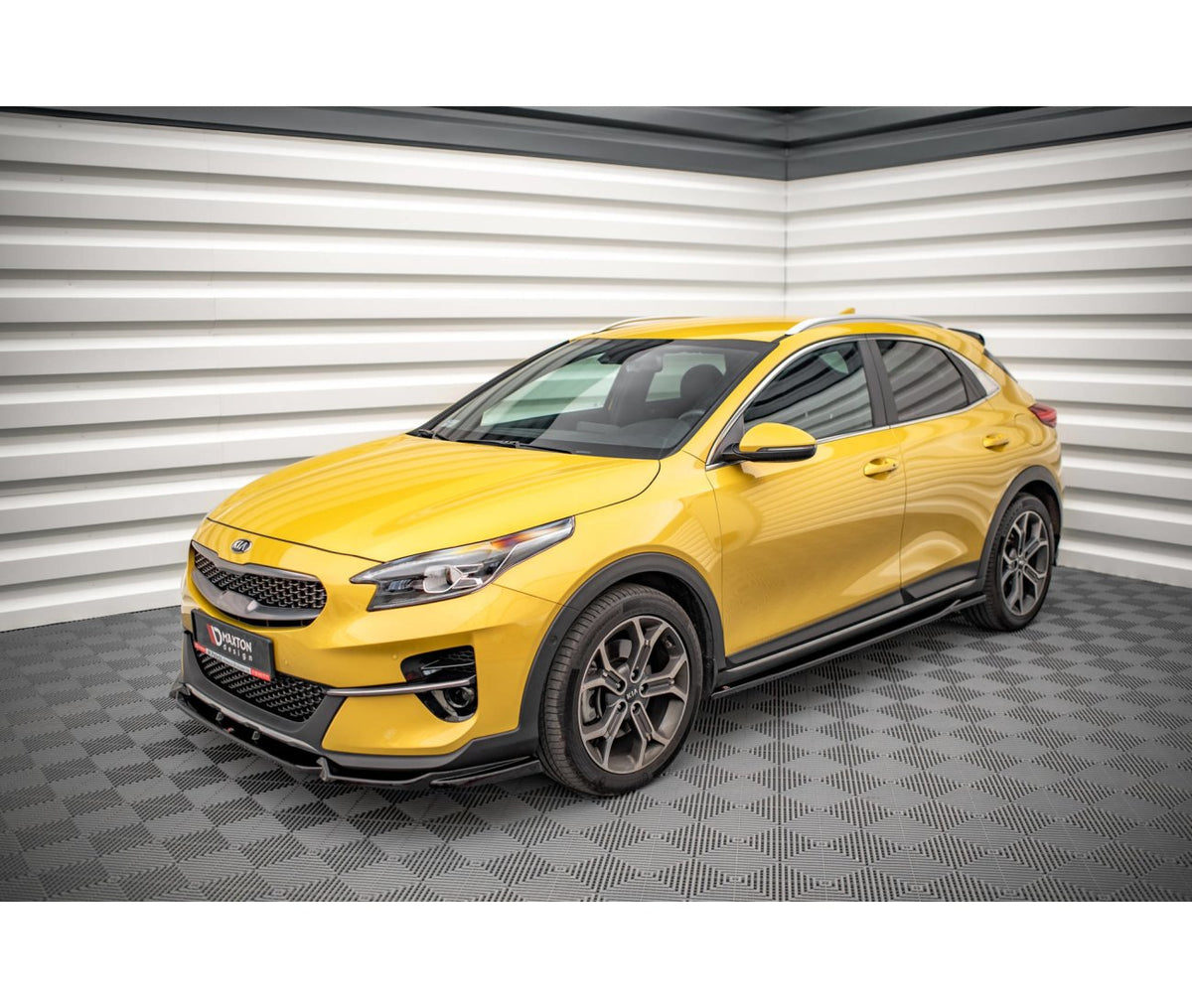 Seitenschweller Ansatz Cup Leisten für Kia XCeed   Maxton Design