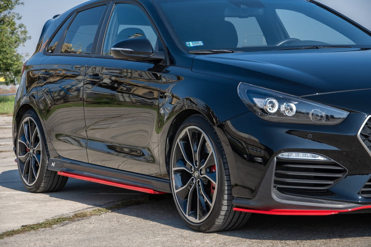 Seitenschweller Ansatz Cup Leisten V.2 für Hyundai I30 N   Maxton Design