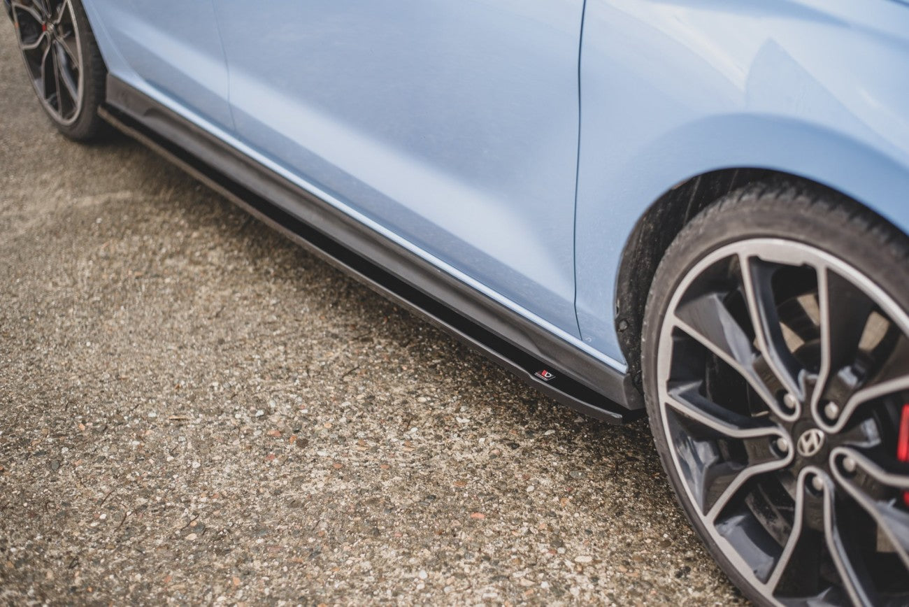 Seitenschweller Ansatz Cup Leisten V.4 für Hyundai I30 N + Facelift   Maxton Design
