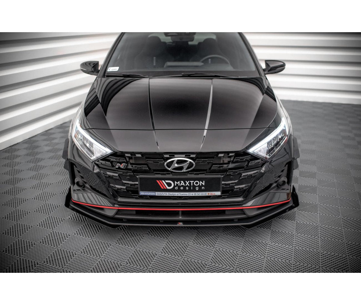 Stoßstangenflügel Vorne Canards für Hyundai I20N   Maxton Design