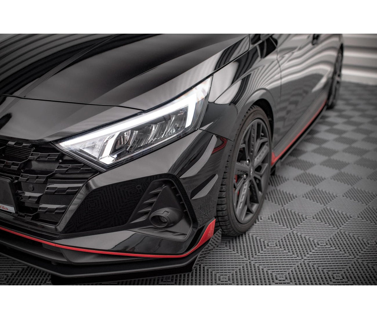 Stoßstangenflügel Vorne Canards für Hyundai I20N   Maxton Design