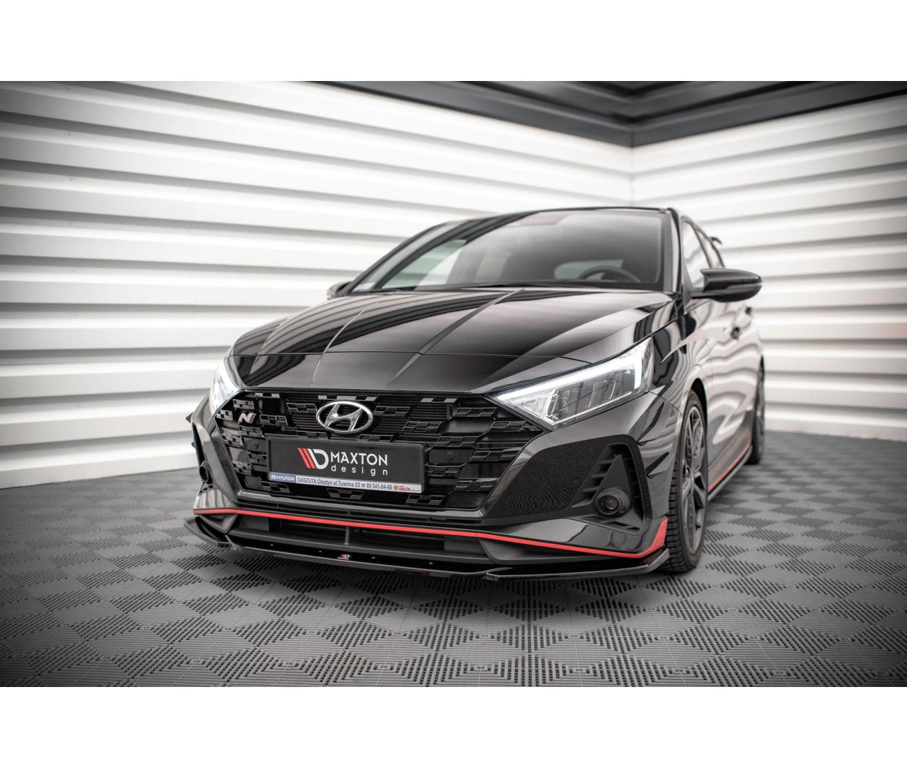 Stoßstangenflügel Vorne Canards für Hyundai I20N   Maxton Design