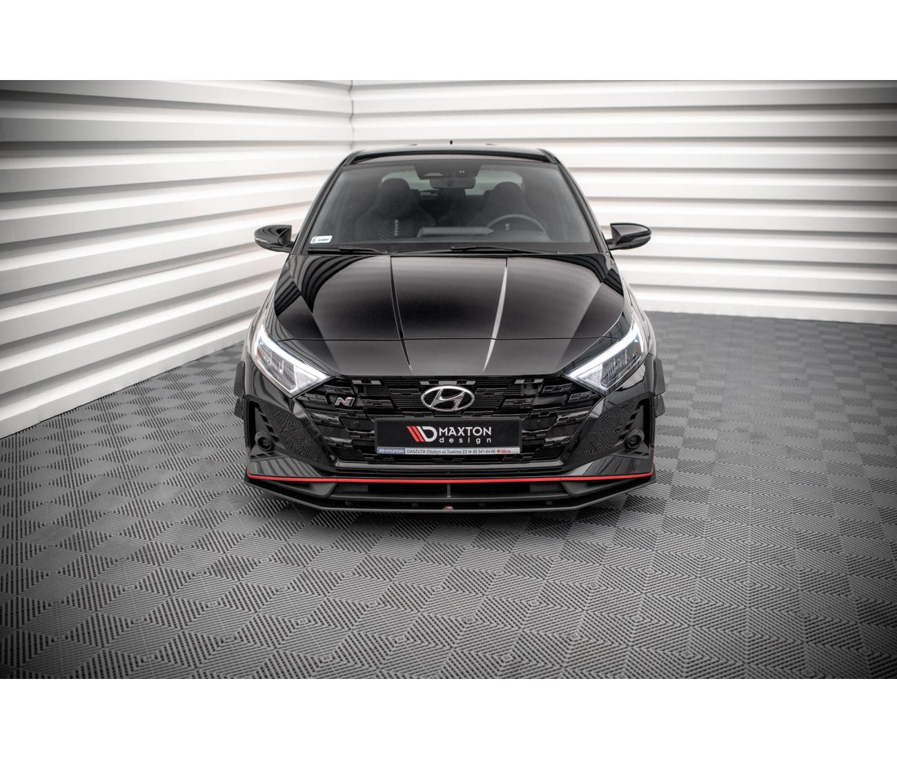 Street Pro Cup Spoilerlippe Front für Hyundai I20N   Maxton Design