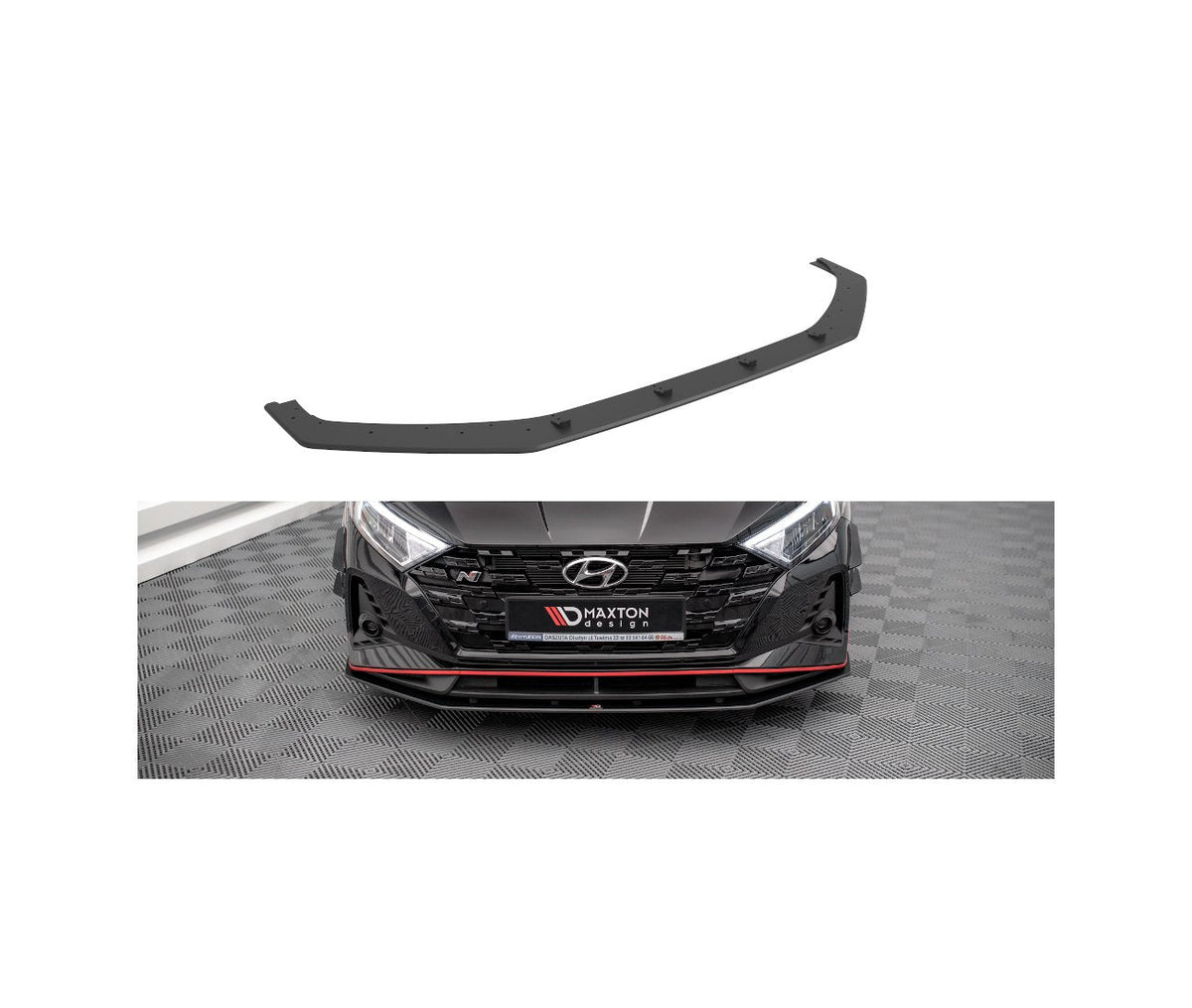 Street Pro Cup Spoilerlippe Front für Hyundai I20N   Maxton Design