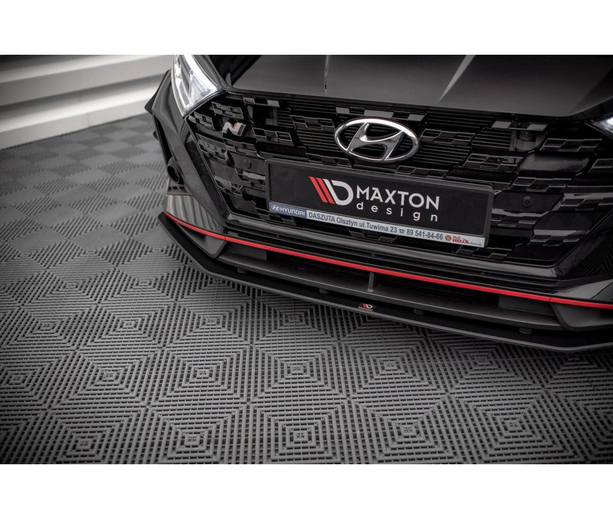 Street Pro Cup Spoilerlippe Front für Hyundai I20N   Maxton Design