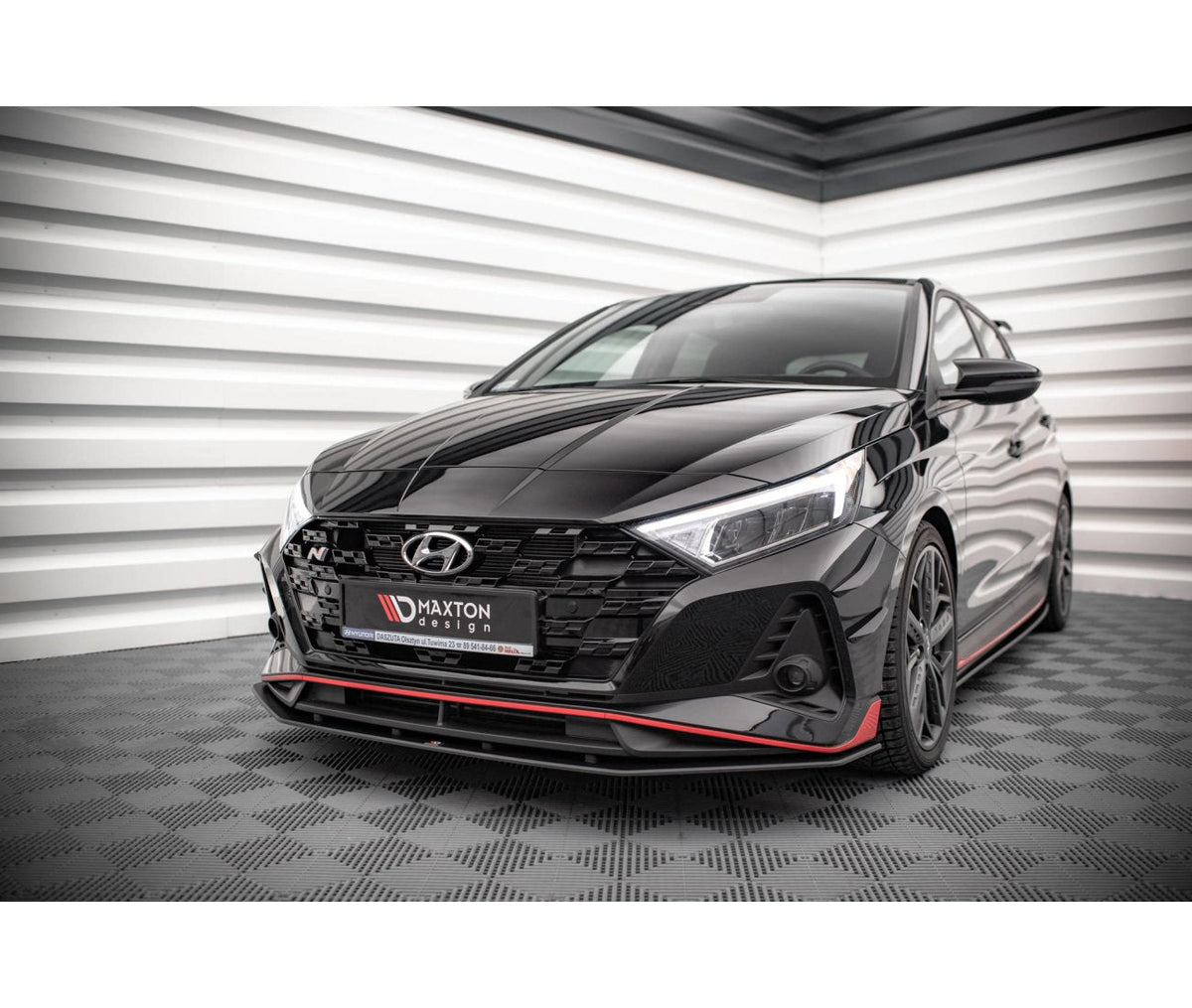Street Pro Cup Spoilerlippe Front für Hyundai I20N   Maxton Design