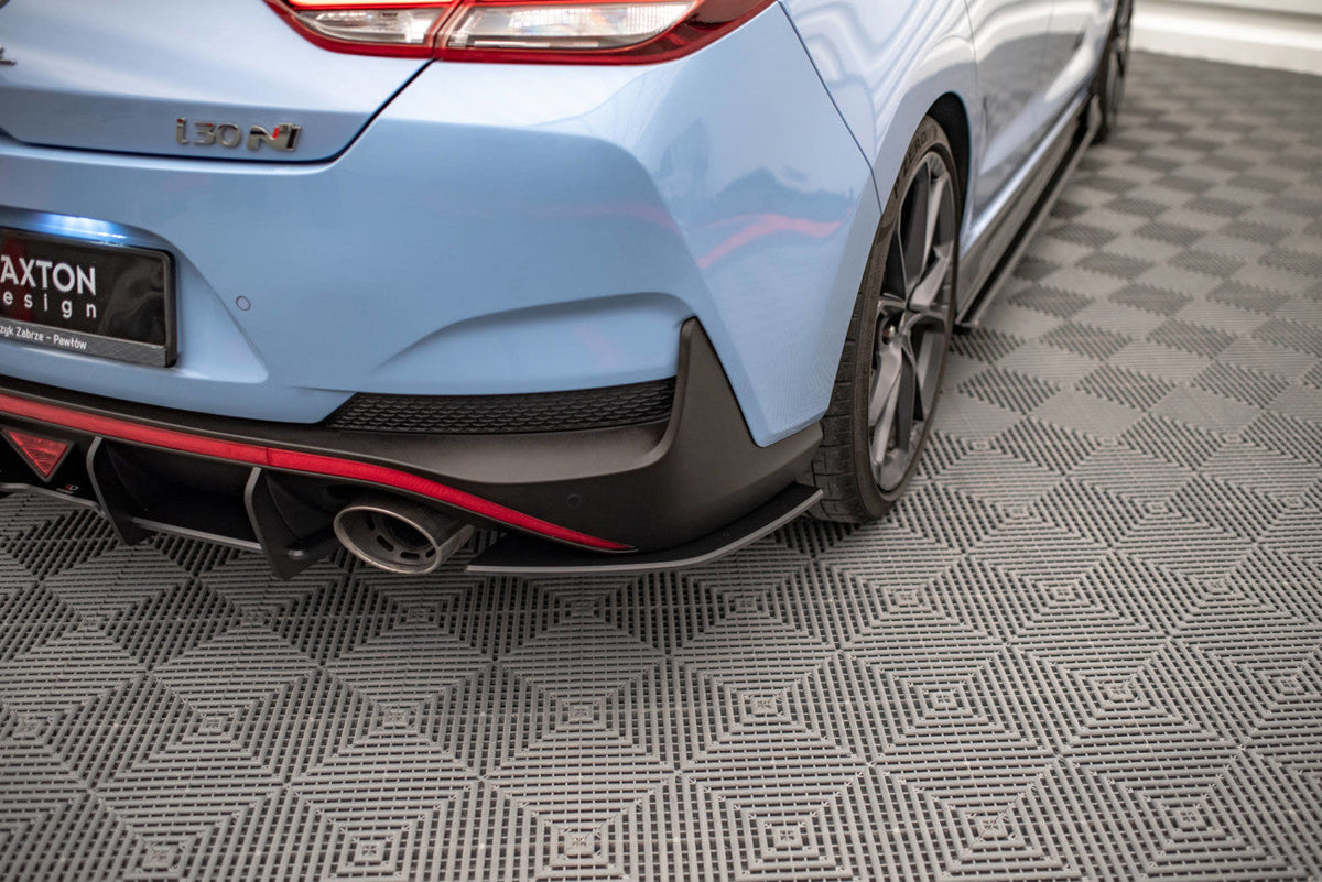 Street Pro Heck Ansatz Flaps Diffusor für Hyundai I30 N Fastback Facelift   Maxton Design
