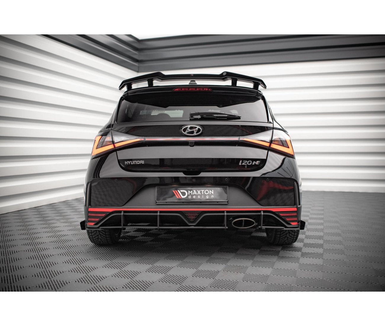 Street Pro Heckschürze Diffusor für Hyundai I20N   Maxton Design