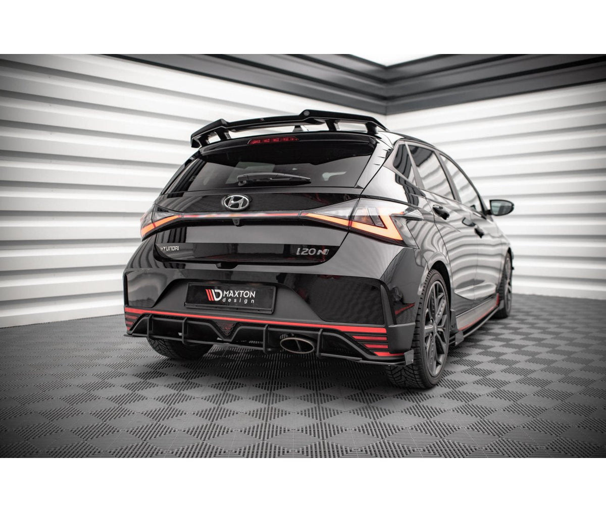 Street Pro Heckschürze Diffusor für Hyundai I20N   Maxton Design