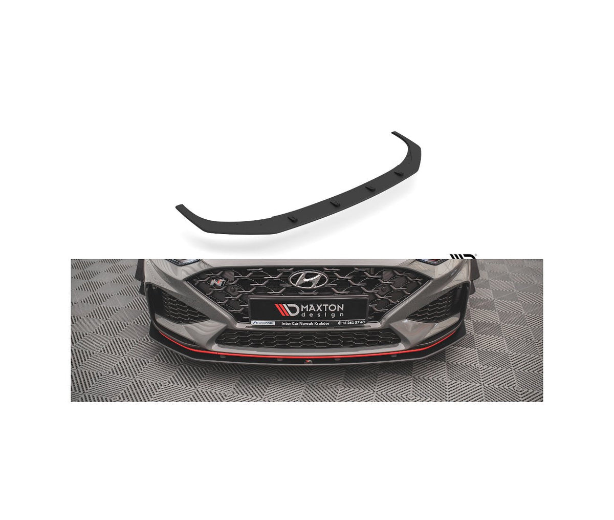 Street Pro Spoilerlippe Frontansatz für Hyundai I30 N Hatchback/Fastback Facelift   Maxton Design